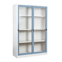 120 cm. Lemari Pintu Kaca Geser - Cupboard-2